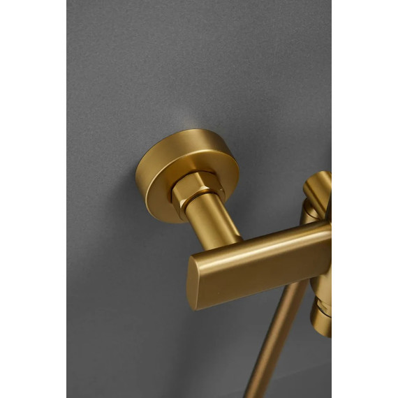 Смеситель для ванны Belz B22813-5, золото фото 9