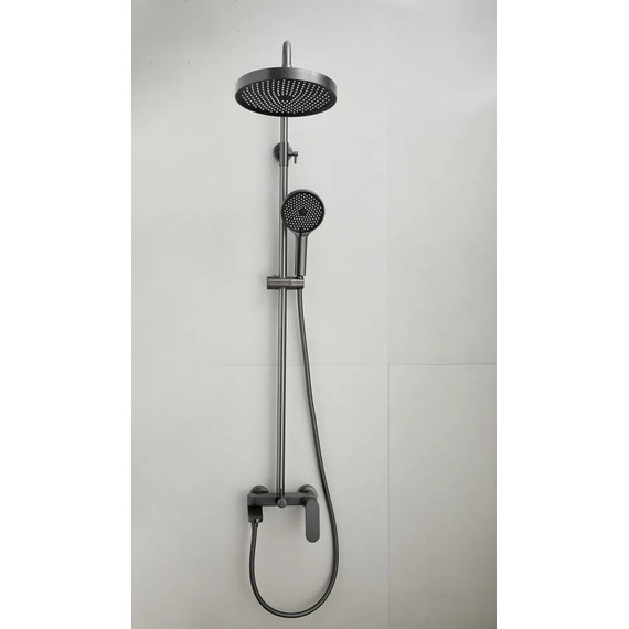 Душевая стойка Belz B24713-3, оружейная сталь фото 11