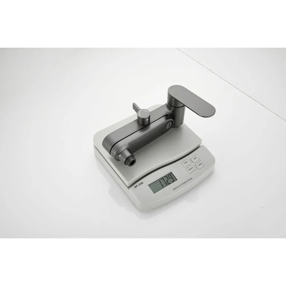 Душевая стойка Belz B24713-3, оружейная сталь фото 15