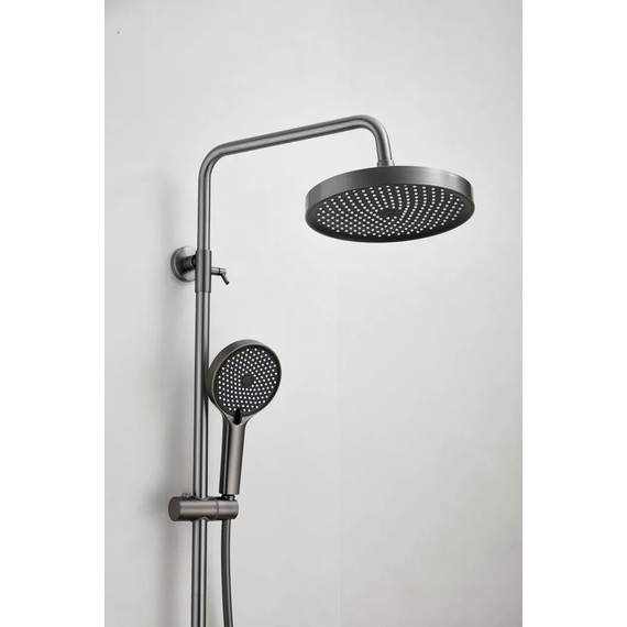 Душевая стойка Belz B24713-3, оружейная сталь фото 8