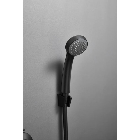 Смеситель для ванны Haiba HB60719-7, чёрный фото 9