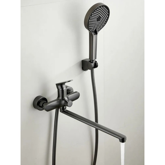 Смеситель для ванны Belz B22713-3, графит фото 10