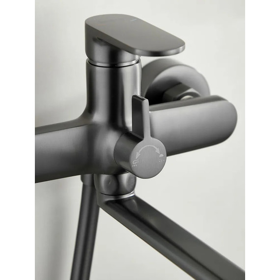 Смеситель для ванны Belz B22713-3, графит фото 6