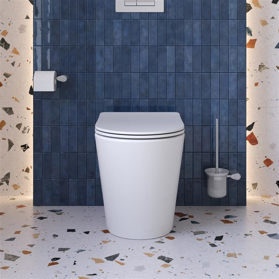 Унитаз приставной безободковый BelBagno BB1003CB-TOR/SC с тонкой крышкой микролифт (система смыва торнадо) - 6 Унитаз приставной безободковый BelBagno BB1003CB-TOR/SC с тонкой крышкой микролифт (система смыва торнадо) фото 6