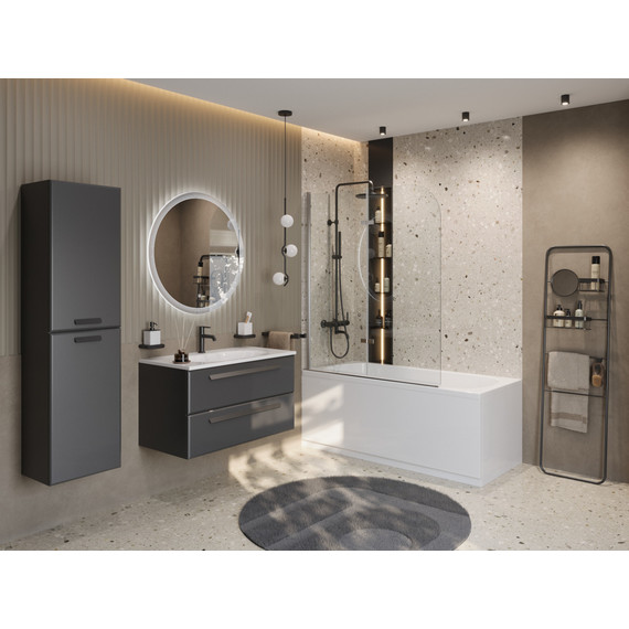 Ванна акриловая Cezares 165x70 см ECO-165-70-41-W37 фото 2