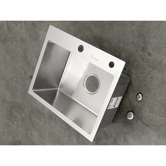 Кухонная мойка Diadonna DS5040, сатин фото 2