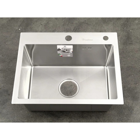 Кухонная мойка Diadonna DS5040, сатин фото 3