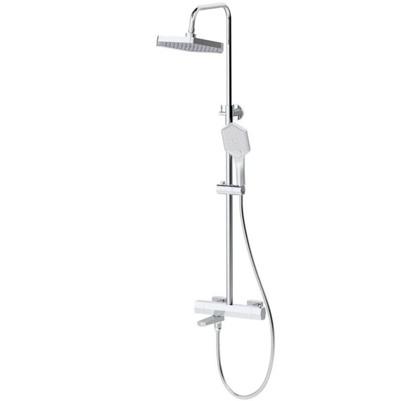 Душевая стойка с термостатом Haiba HB24726 -  Душевая стойка с термостатом Haiba HB24726 фото