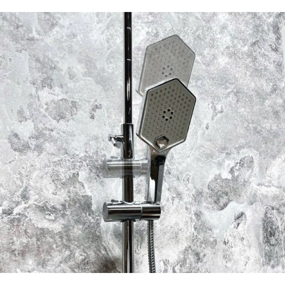 Душевая стойка с термостатом Haiba HB24726 - 9 Душевая стойка с термостатом Haiba HB24726 фото 9