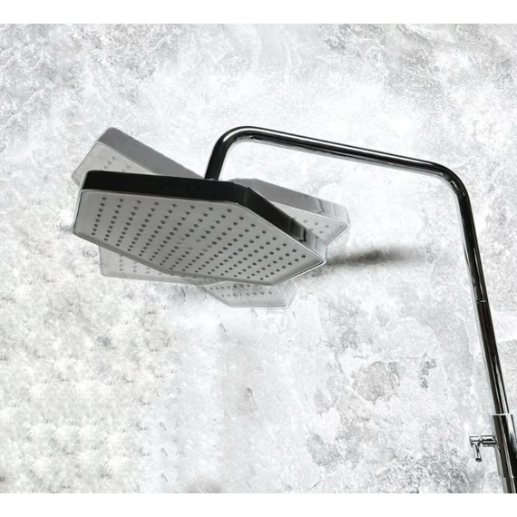 Душевая стойка с термостатом Haiba HB24726 - 5 Душевая стойка с термостатом Haiba HB24726 фото 5