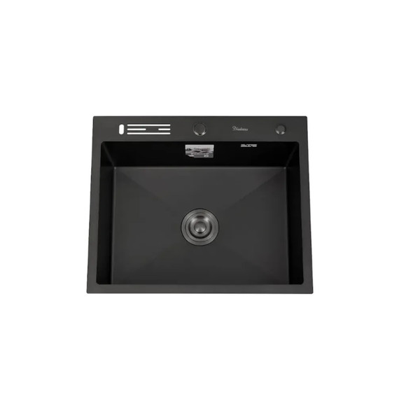 Кухонная мойка Diadonna DS5060BL, чёрный фото 