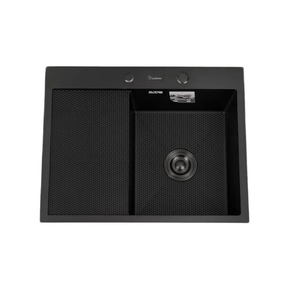 Кухонная мойка Diadonna DS6350BL-R, чёрный фото 