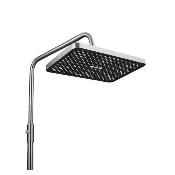 Душевая стойка Haiba HB24732-3, оружейная сталь фото 17