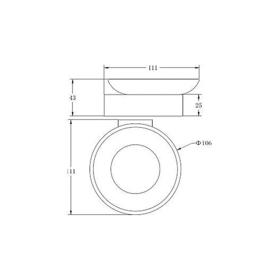 Мыльница Belz B91002, цвет белый матовый - 2 Мыльница Belz B91002, цвет белый матовый фото 2