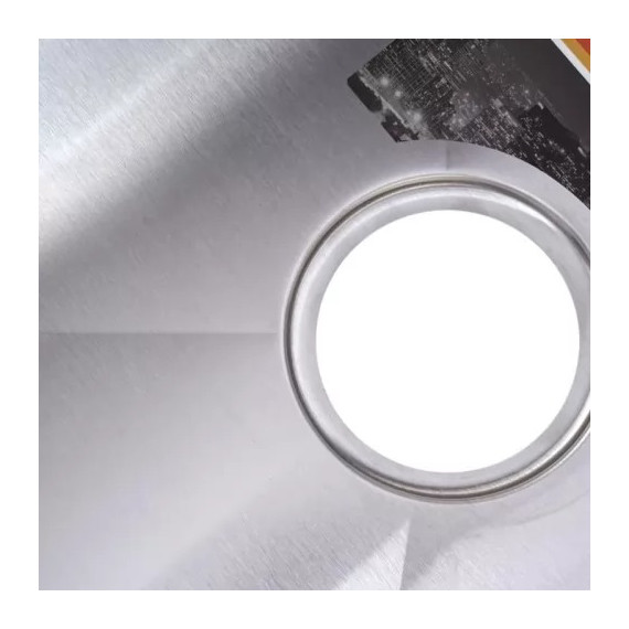 Кухонная мойка Gerhans K34550 1 мм, сатин фото 3