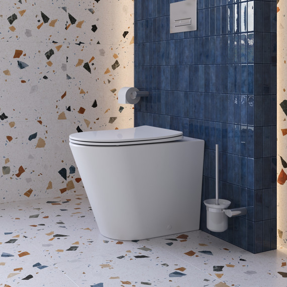 Унитаз приставной безободковый BelBagno BB1003CB-TOR/SC с тонкой крышкой микролифт (система смыва торнадо) - 7 Унитаз приставной безободковый BelBagno BB1003CB-TOR/SC с тонкой крышкой микролифт (система смыва торнадо) фото 7