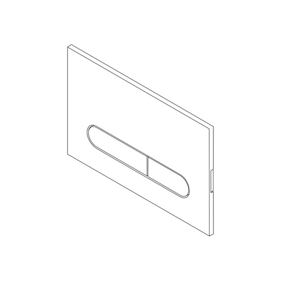 Кнопка смыва BelBagno Prospero CZR/BB-PR-GM, оружейная сталь фото 5