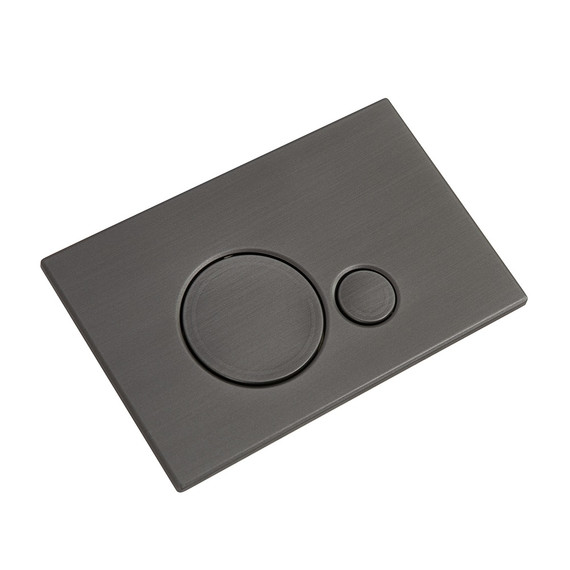 Кнопка смыва BelBagno Sfera CZR/BB-SR-GM, оружейная сталь фото 2