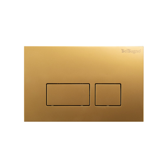 Кнопка смыва BelBagno BB043ORO.MAT, золото матовое фото 
