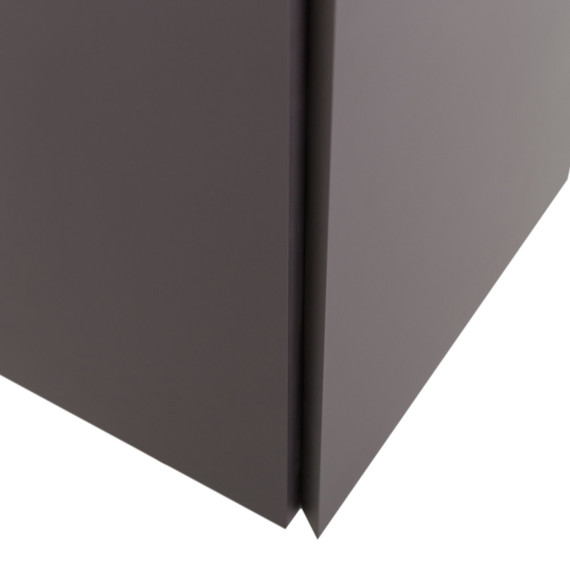 Пенал подвесной BelBagno 35 см KRAFT-1600-1A-SC-GSO, тёмно-серый матовый фото 6