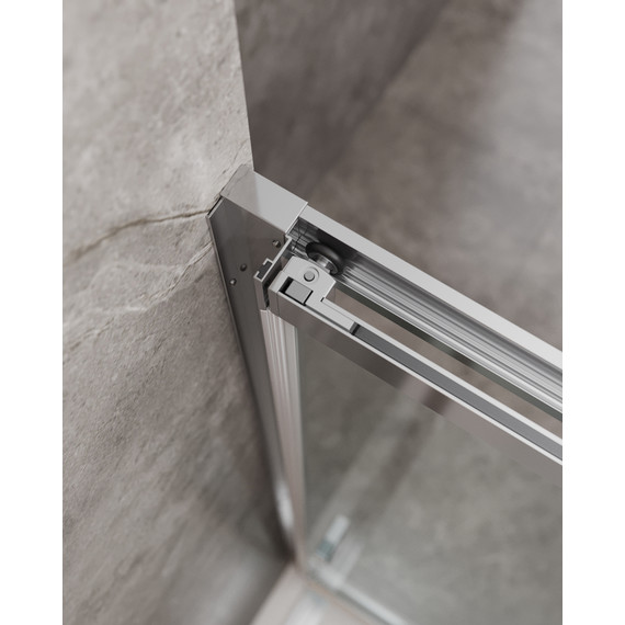 Душевая дверь Cezares 90 см MOLVENO-BF-3-90-C-Cr-IV, хром/прозрачное - 6 Душевая дверь Cezares 90 см MOLVENO-BF-3-90-C-Cr-IV, хром/прозрачное фото 6