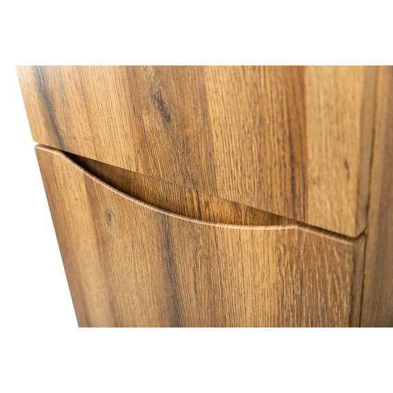 Пенал подвесной BelBagno 40 см FLY-MARINO-1500-2A-SC-RR-P-L, rovere rustico фото 5