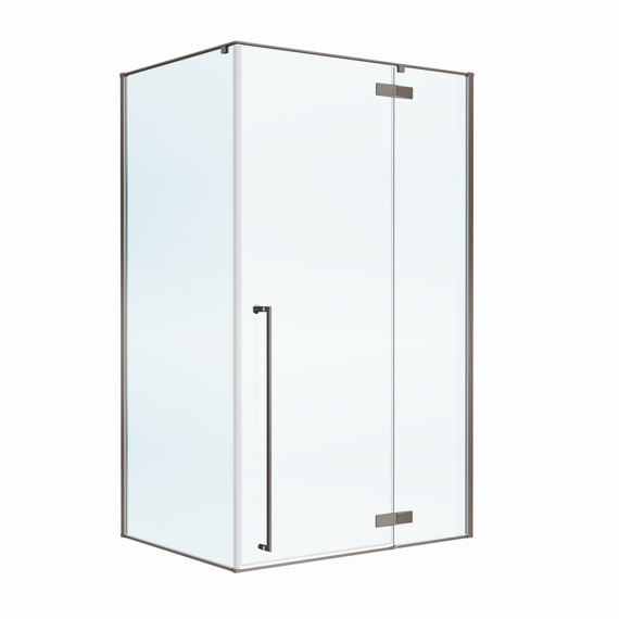 Душевое ограждение Cezares 1200x900 LINER-AH-1-120/90-C-GM-R, оружейная сталь/прозрачное - 3 Душевое ограждение Cezares 1200x900 LINER-AH-1-120/90-C-GM-R, оружейная сталь/прозрачное фото 3