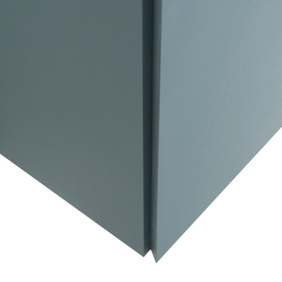 Пенал подвесной BelBagno 35 см KRAFT-1600-1A-SC-AO, голубой матовый фото 5