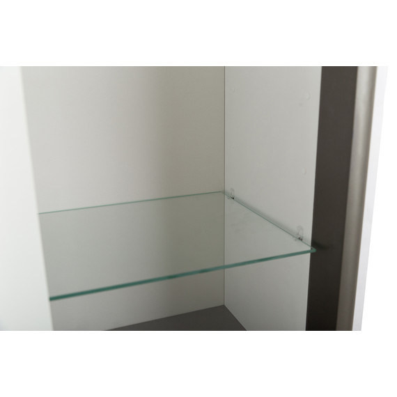 Пенал подвесной BelBagno 40 см RELAX-1500-2A-SO-GM, оружейная сталь фото 5