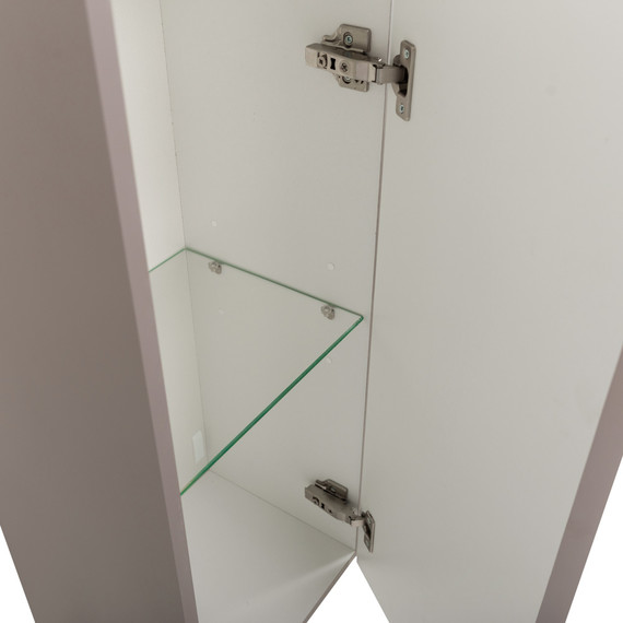 Пенал подвесной BelBagno 35 см KRAFT-1600-1A-SC-СO, бежевый матовый фото 5