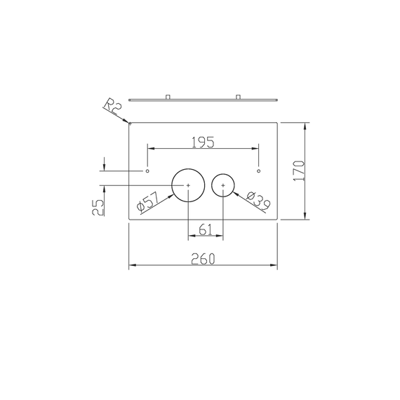Кнопка смыва Boheme 648-GM, графит фото 4
