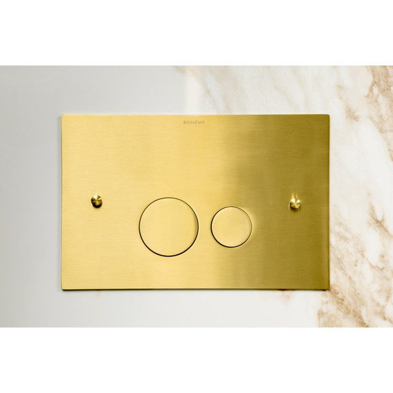 Кнопка смыва Boheme 648-MG, золото матовое фото 3