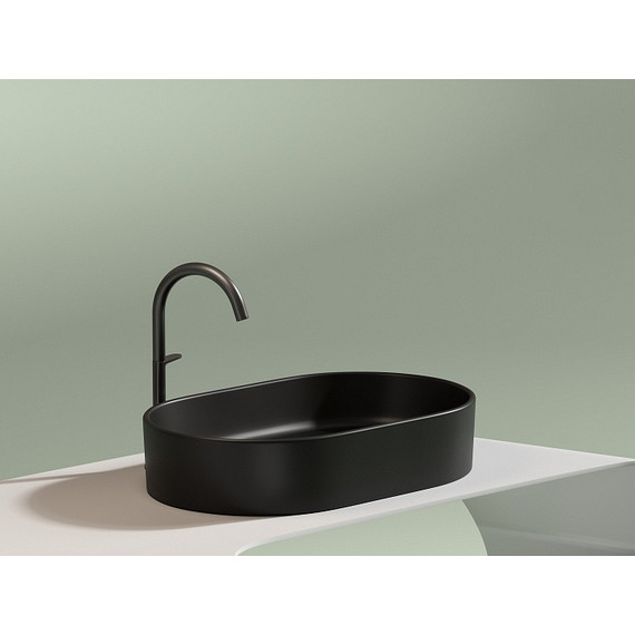 Раковина-чаша Ceramicanova Element 60 см CN6048MB, чёрный матовый фото 5