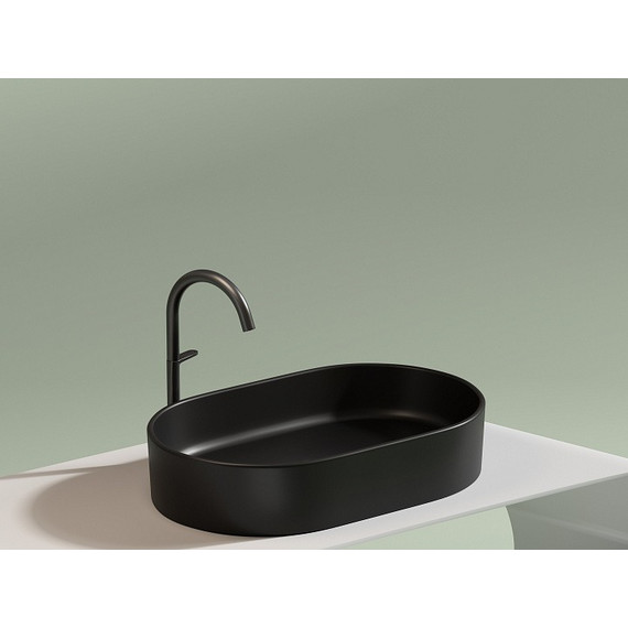 Раковина-чаша Ceramicanova Element 60 см CN6048MB, чёрный матовый фото 6