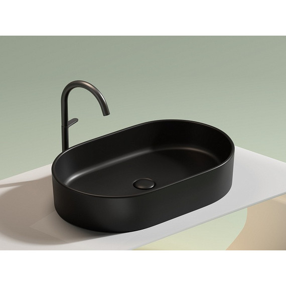 Раковина-чаша Ceramicanova Element 60 см CN6048MB, чёрный матовый фото 7