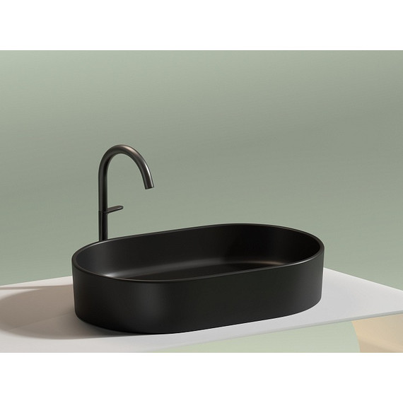 Раковина-чаша Ceramicanova Element 60 см CN6048MB, чёрный матовый фото 8