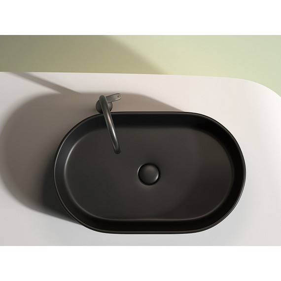 Раковина-чаша Ceramicanova Element 60 см CN6048MB, чёрный матовый фото 3