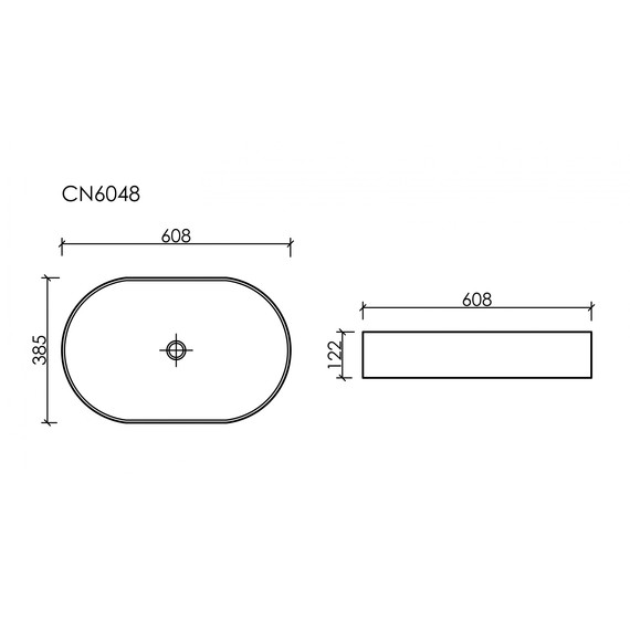 Раковина-чаша Ceramicanova Element 60 см CN6048MDB, тёмно-коричневый матовый фото 10