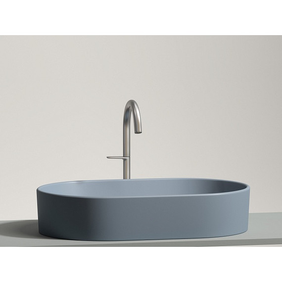 Раковина-чаша Ceramicanova Element 60 см CN6048MHL, серо-голубой матовый фото 6