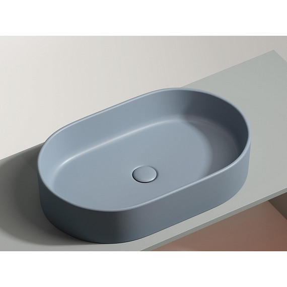 Раковина-чаша Ceramicanova Element 60 см CN6048MHL, серо-голубой матовый фото 3