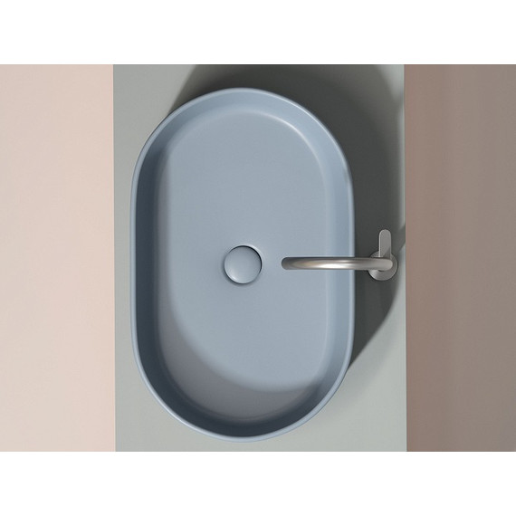 Раковина-чаша Ceramicanova Element 60 см CN6048MHL, серо-голубой матовый фото 4