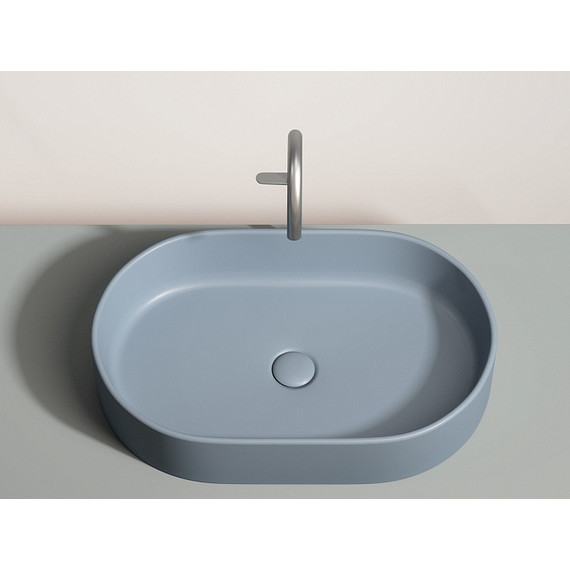 Раковина-чаша Ceramicanova Element 60 см CN6048MHL, серо-голубой матовый фото 5
