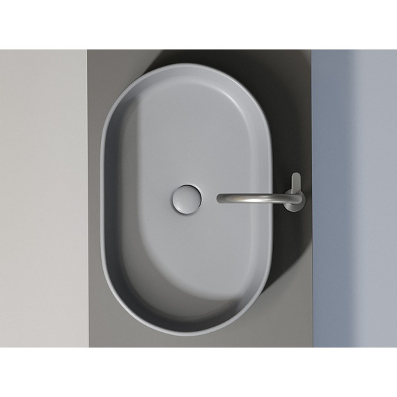 Раковина-чаша Ceramicanova Element 60 см CN6048MH, антрацит матовый фото 4