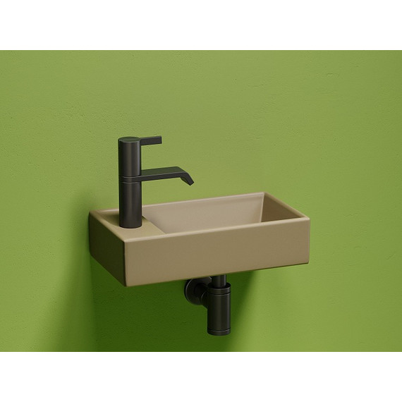 Раковина подвесная Ceramicanova Element 40 см R CN6051RMC, капучино матовый фото 5