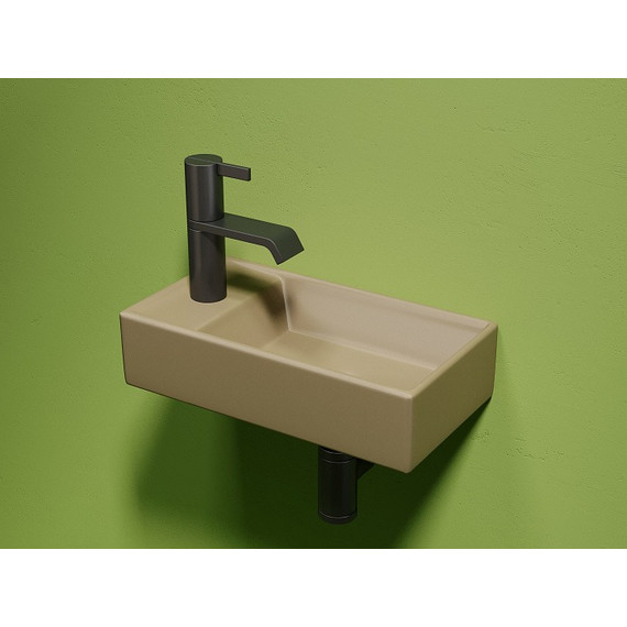 Раковина подвесная Ceramicanova Element 40 см R CN6051RMC, капучино матовый фото 3