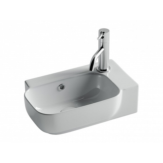 Раковина подвесная Ceramicanova Element 40 см L CN6074L фото 5