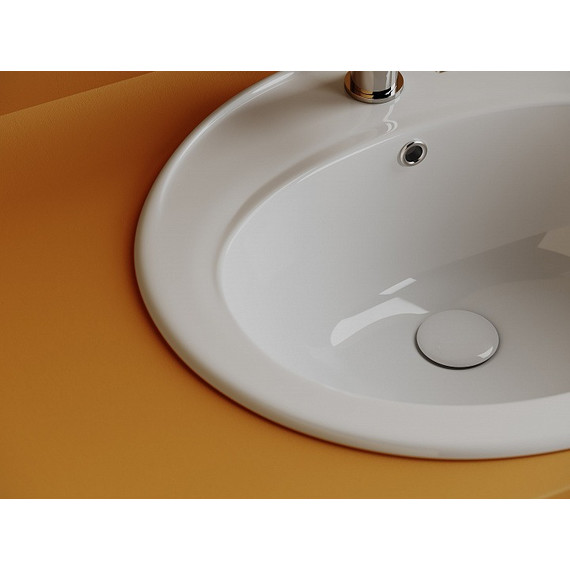 Раковина врезная на столешницу Ceramicanova Sun 56 см CN6079 фото 3