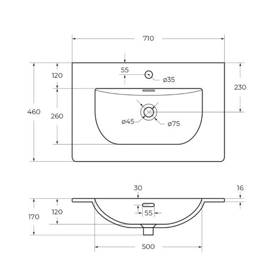 Тумба подвесная с раковиной Belbagno 70 см KRAFT-700-2C-SO-AO (раковина BB-8099-70) голубой матовый фото 4