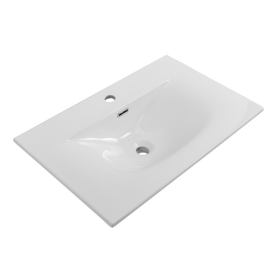 Тумба подвесная с раковиной Belbagno 70 см KRAFT-700-2C-SO-VO (раковина BB-8099-70) еловый матовый фото 2