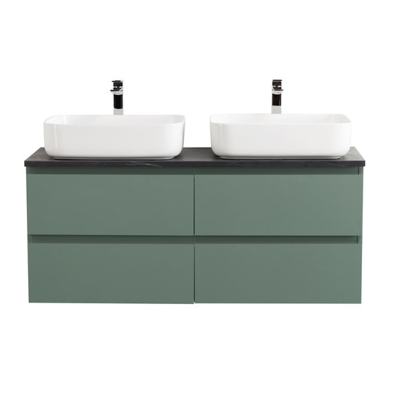 Тумба подвесная с раковиной Belbagno 120 см KRAFT-1200-4C-SO-VO (раковина BB1200ETL) еловый матовый фото 